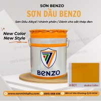 Sơn Dầu Benzo Màu 601 17.5 Lít