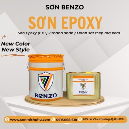 Sơn phủ Epoxy Benzo 17.5L - Nhóm màu đặc biệt