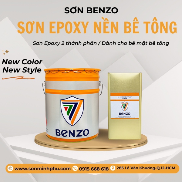 Sơn phủ nền bê tông Epoxy 17.5L