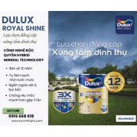 Sơn Ngoại Thất Dulux Weathershield Royal Shine