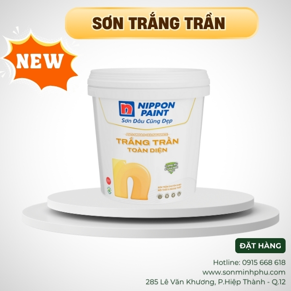 Sơn  Nippon Trắng Trần Toàn Diện