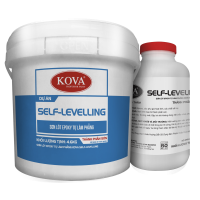 Sơn lót Epoxy tự làm phẳng KOVA SELF-LEVELING màu đậm 5kg