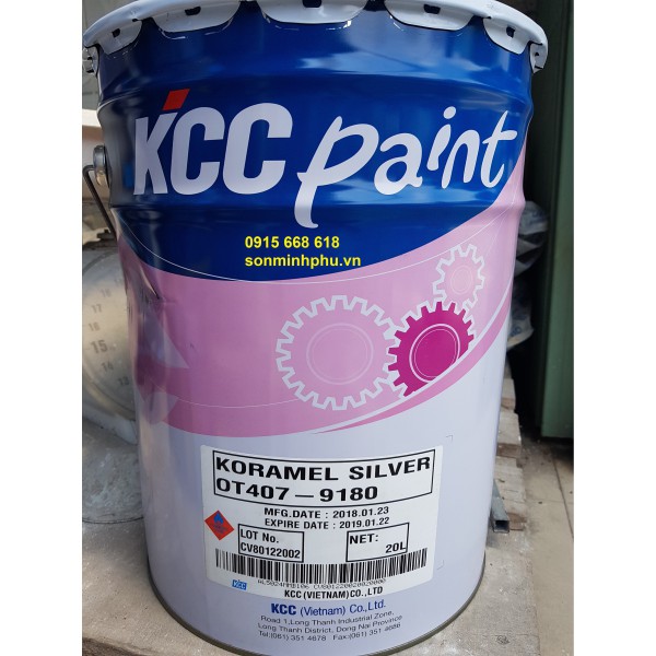 Sơn Chịu Nhiệt KCC 200 Độ C - OT407 9180