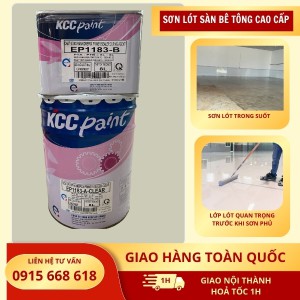 Sơn Lót Sàn Bê Tông Cao Cấp KCC EP1183 16 Lít