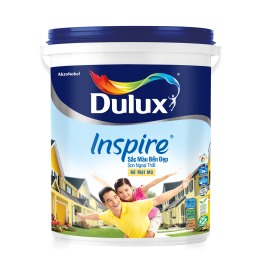 Dulux Inspire Ngoại Thất Trắng Mờ