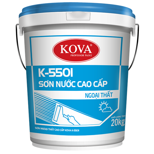 Sơn Ngoại Thất Cao Cấp KOVA K-5501 25KG