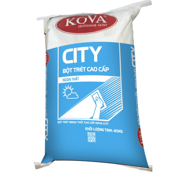 Bột Trét Ngoại Thất Cao Cấp KOVA City 40KG