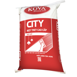 Bột Trét Nội Thất Cao Cấp KOVA City 40KG
