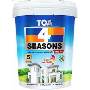 Sơn Nước Ngoại Thất TOA 4 Seasons Bóng Mờ