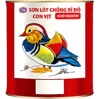 Sơn lót chống rỉ màu đỏ Con Vịt