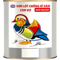 Sơn lót chống rỉ màu xám Con Vịt