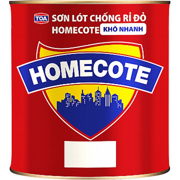 Sơn lót chống rỉ cao cấp màu đỏ Homecote