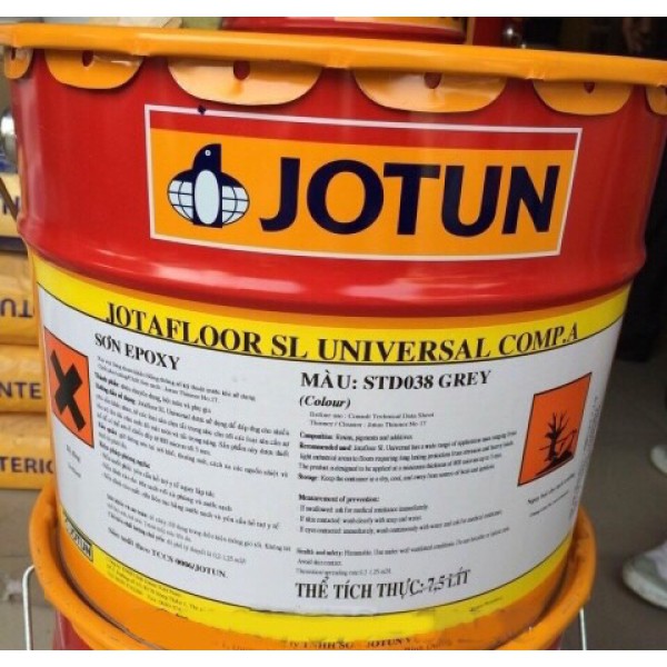 Sơn Jotafloor SL Universal Grey 38 18L