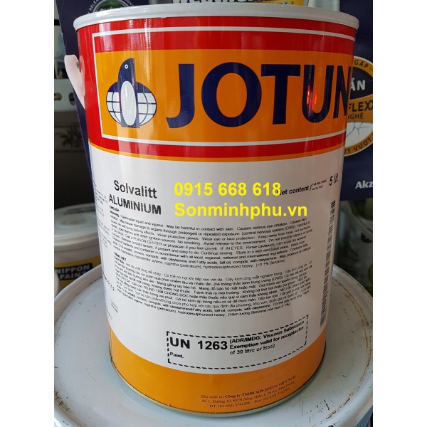 Sơn Solvalitt Aluminium 5L