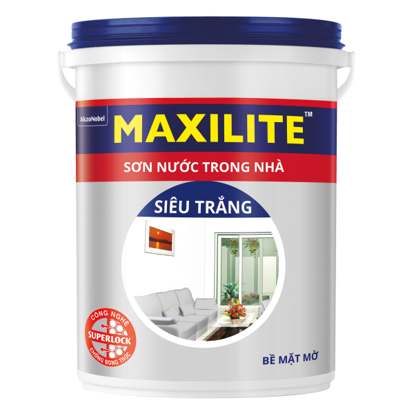 Maxilite Total Trắng mờ